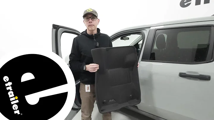 etrailer | A Closer Look at the 3D MAXpider Kagu Custom Floor Liners in a 2023 Ford Maverick