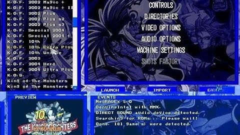How Load game inside Neoragex 5.0 / 5.2