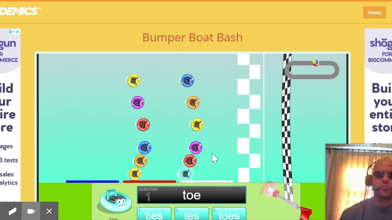 Arcademics Plus Bumper Boat Bash YouTube