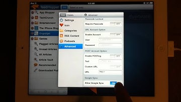 feedHopper RSS Reader iPad App Overview