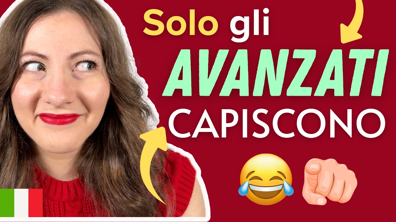 Se Ridi a Queste Battute, il Tuo Italiano è Avanzato 🫵🏼 || Impara in Modo Divertente 😂 || Ironia 🇮🇹