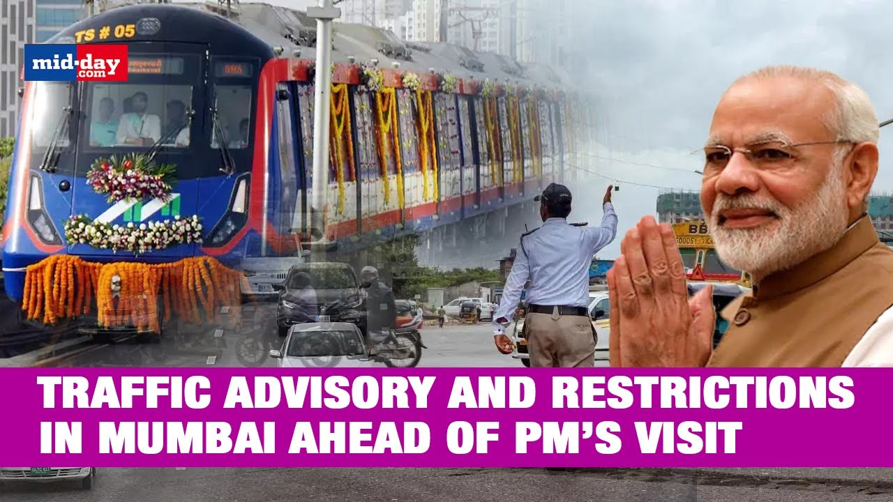 PM Modi In Mumbai: Check Traffic Advisory And Restrictions