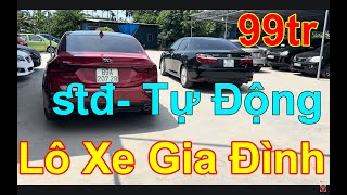 Lô xe gia đình stđ số tự động đời cao giá rẻ xe ô tô cũ giá rẻ 99 triệu có xe đẹp : 0335551588 /zalo