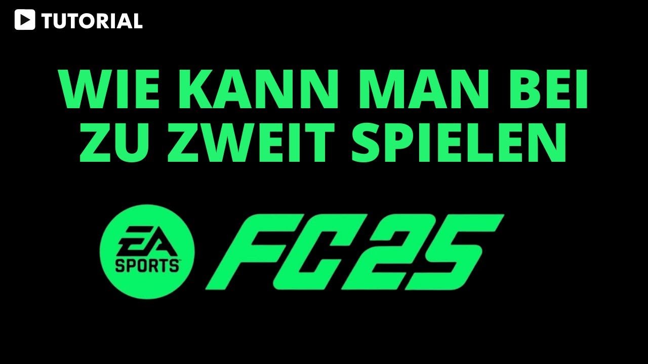 Wie Kann Man Bei Fifa 19 Zu Zweit Spielen wie kann man bei fc 25 zu zweit spielen - YouTube