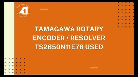 Tamagawa Rotary Encoder   Resolver TS2650N11E78 Used