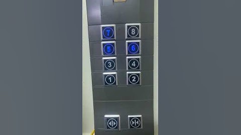 Touchless buttons for Mitsubishi elevator