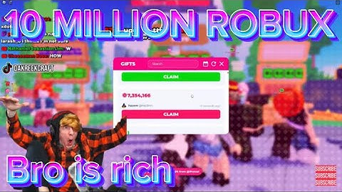 HAZEM DONATES 10 MILLION ROBUX TO KREEKCRAFT