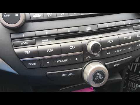 2008 Honda Accord 2008 Reset idle