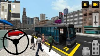 Bus Driver 3D: City - Android Gameplay HD screenshot 1