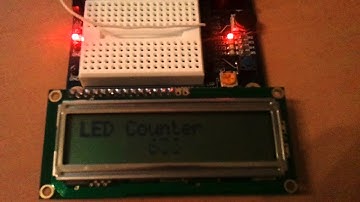 PSOC LED Blinker with Counter