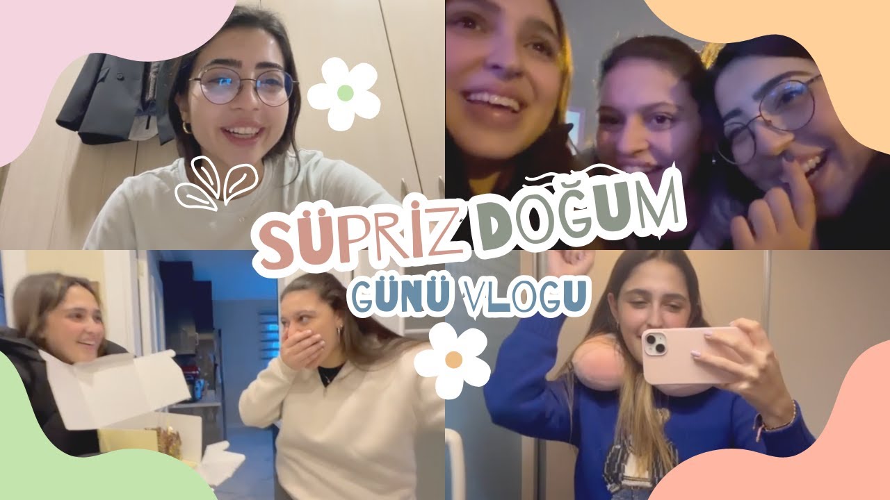SÜPRİZ DOĞUM GÜNÜ VLODU I Dolu Kadehi Ters Tut, Sensus, mini uçak vlogu