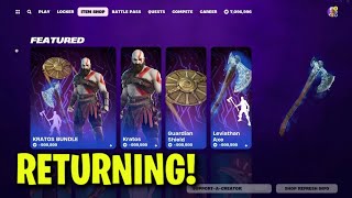 Leviathan Axe Return Date In Fortnite Item Shop Leviathan Axe Returning Fortnite Winterfest