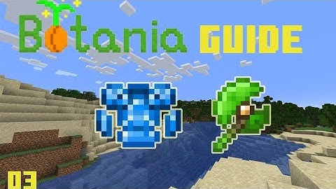 Mana & Terrasteel Tools and Armour - Botania Part 3