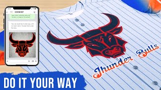 Your Art, Our Craft: Custom Baseball Jerseys Designed by You! #kxkshop   #customjersey