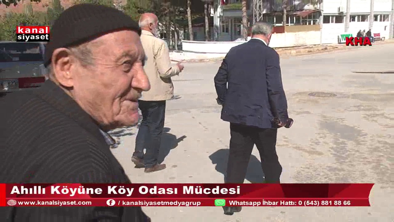 Ahıllı Köyünde  Köy odası Mücadelesi