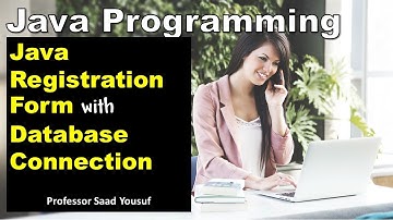 Java Registration Form With Database Connection