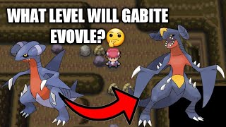 How To Evolve Gabite To Garchomp On Pokemon Diamond Pearl Platinum