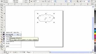 How to make a cloud in CorelDRAW(Tutorial)
