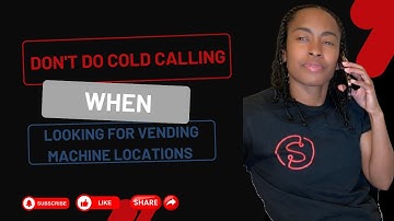 🚫📞 Forget Cold Calling! 🔥 Do THIS to Find Vending Machine Locations! 🏪💡