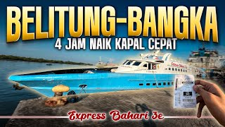260 Ribu Naik Kapal Cepat Belitung - Kota Pangkalpinang (Trip Bangka Belitung #8)