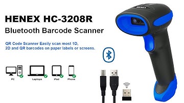 How to set up the automatic scanning function of the barcode scanner.（HENEX HC 3208R ）