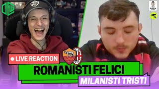 ROMA-MILAN 2-1 LIVE REACTION | 