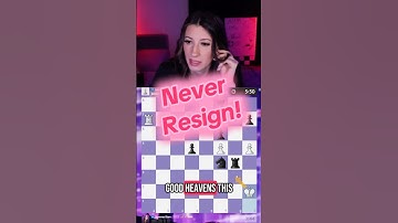 Never Resign! #chess #chesscom #twitch #twitchpartner #resign #quittingisnotanoption #checkmate