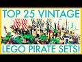 Top 25 Vintage LEGO Pirate Sets! - (According to TrikBrix)