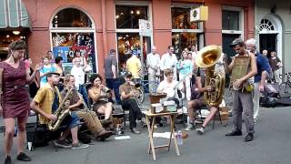 Tuba Skinny - "Squeeze Me" on Royal St 4/16/12  - MORE at DIGITALALEXA channel chords