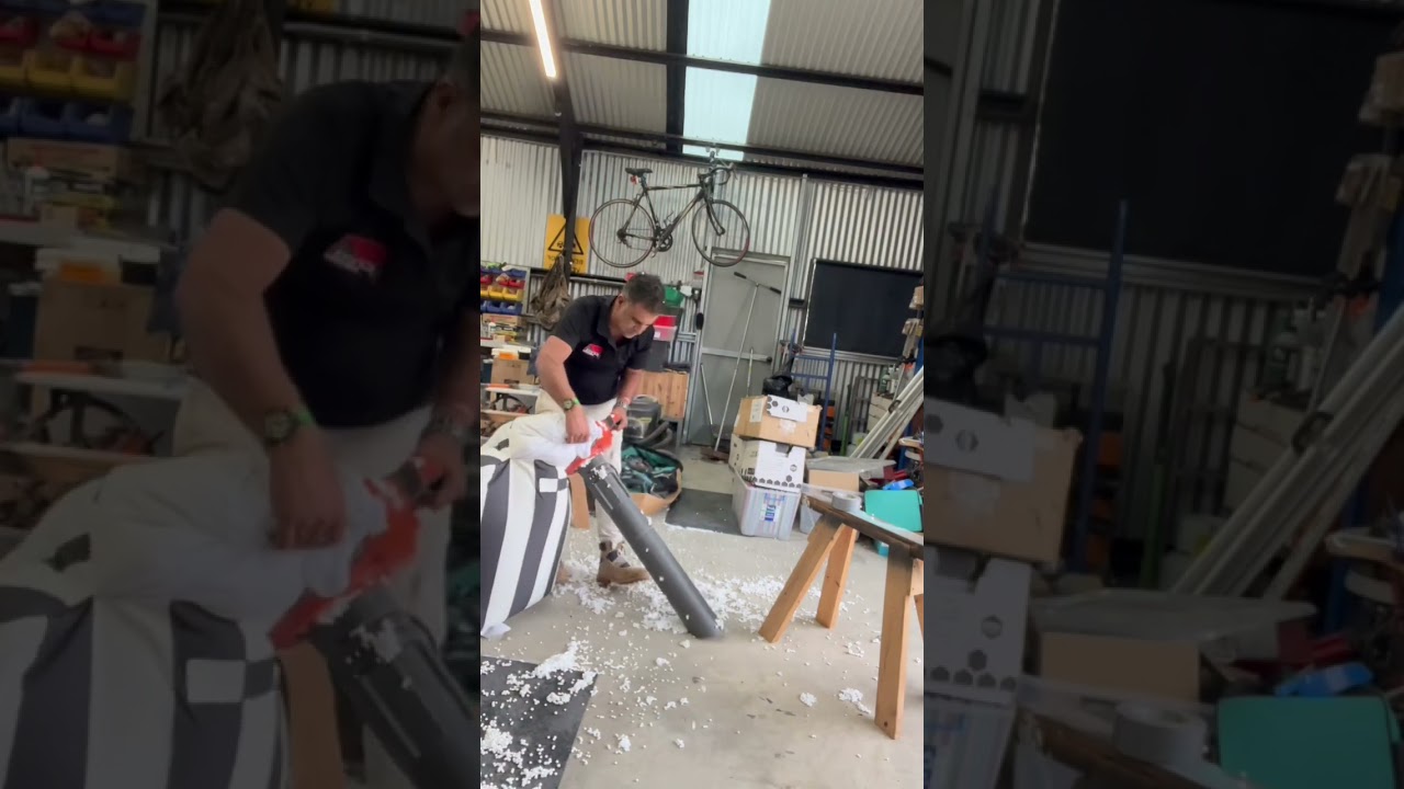 How to fill up a beanbag 