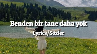Hande Yener - Benden Bir Tane Daha Yok (Lyrics/Sözler) Resimi