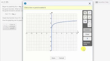 How To Graph Logarithms In My Math Lab