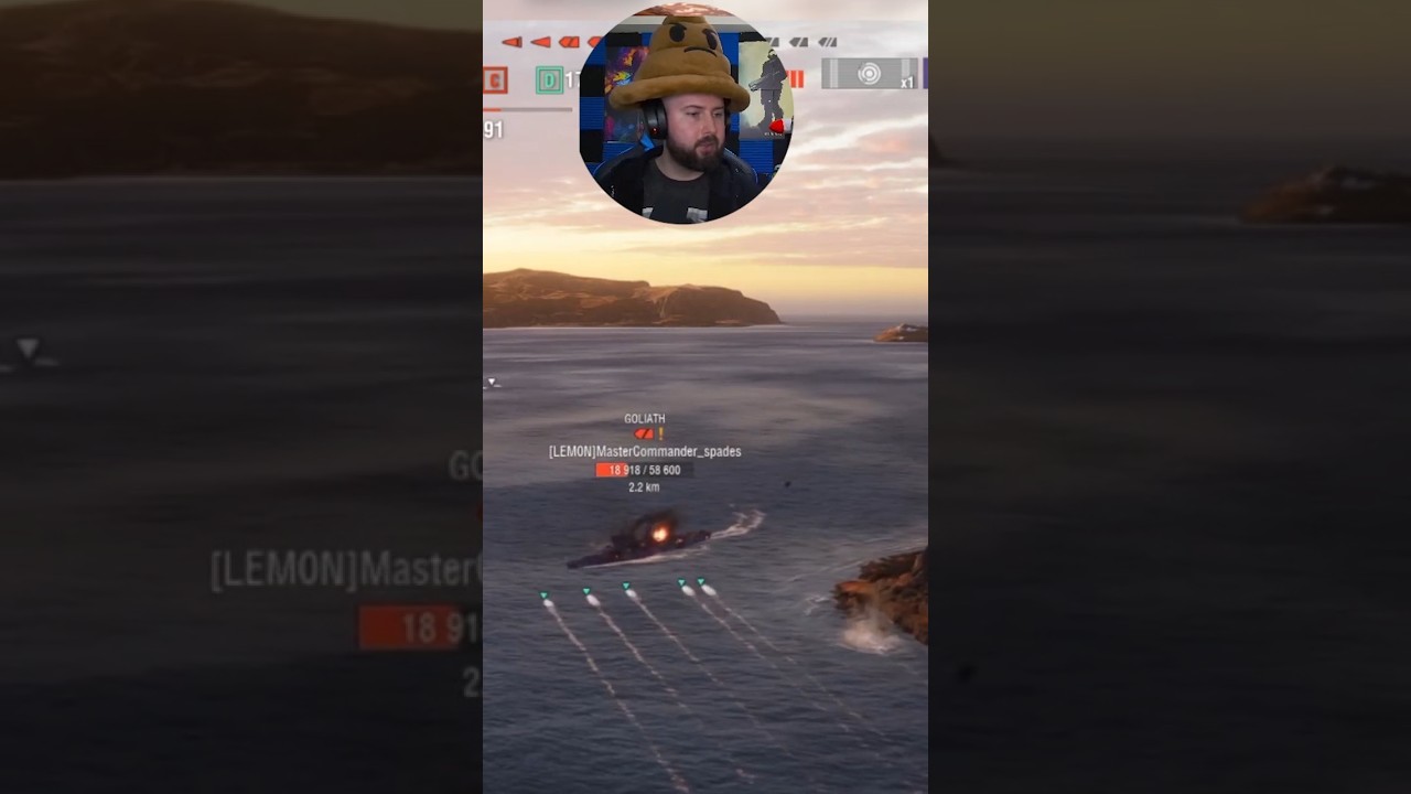 EAT My Torps  #shorts #gaming #worldofwarships #twitch #moments #live #funny #memes #comedy