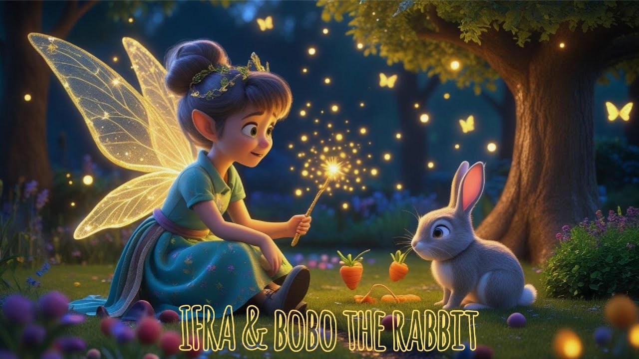 🌟 Ifra & Bobo the Rabbit 🐰 #shorts #trending #cartoon #animation - YouTube