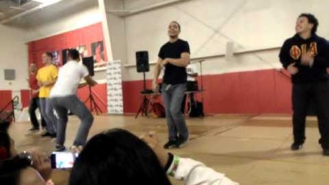 Phi Iota Alpha - Alpha Gamma Chapter at F&S Night 2012  (St. John