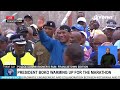 PRESIDENT PARTICIPATES AT THE POLICE COMMISSIONER'S RUN