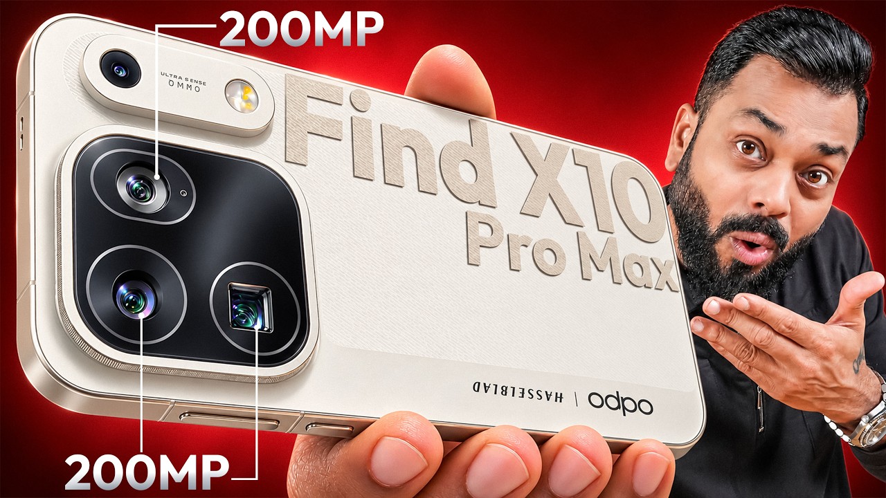 OPPO Find X10 Pro Max Unboxing & First Look ⚡ Triple 200MP Camera Monster!