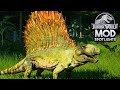 New DIMETRODON Mod Walking With Monsters Jurassic World Evolution Mod Spotlight