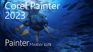 Corel Painter 2023 - Sunday scribble (Davey Baker) screenshot 3