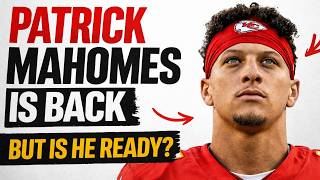 Will Patrick Mahomes be ready for Week 1⁉️