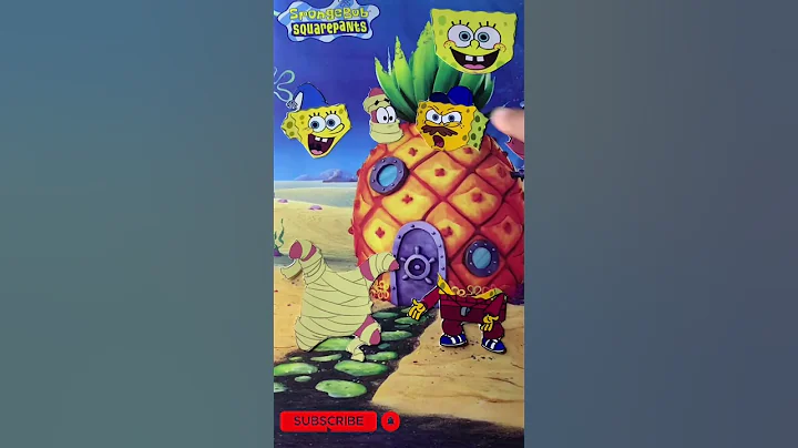 Patrick's mummy and Spongebob's referee wrong head...
