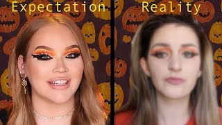 I tried recreating a Halloween tutorial