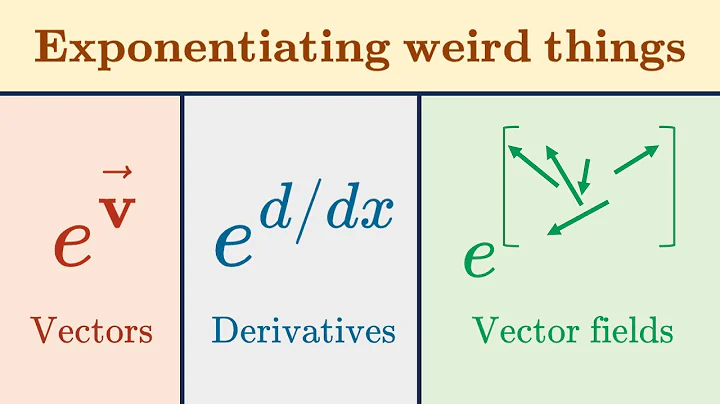 Can we exponentiate d/dx? Vector (fields)? What is exp? | Lie groups, algebras, brackets #4
