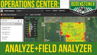 Operations Center - Analyze and Field Analyzer