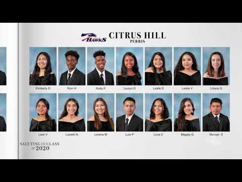 Saluting the Class of 2020 —Citrus Hill High School