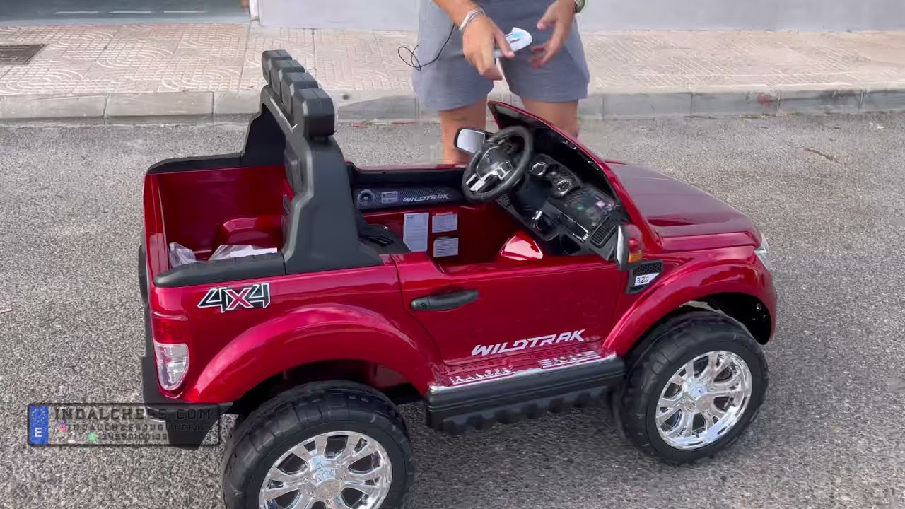 Mini coches eléctricos para niños 🚗 4x4 con mando a distancia 