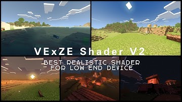 Top Best MCPE Low End Shaders Vexze Shader V 2 Z Edition