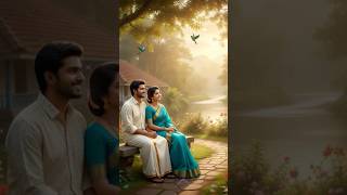 ✨ “When the breeze sings along with memories… 💫 Poonkattinodum ” 🎶💚 #PoomukhapadiyilNinneyumKathu
