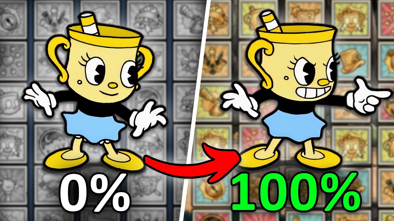 Dohrál Jsem 100% Cuphead: The Delicious Last Course