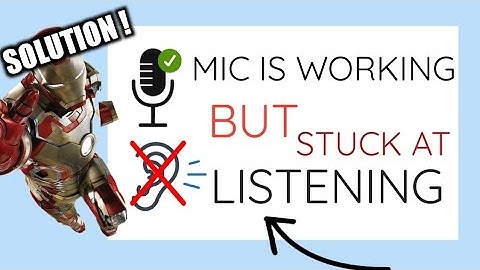 Jarvis stuck at listening || python project problem || mic is working but jarvis not listening